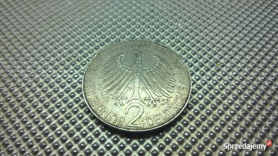 MONETA Niemcy 2 marki 1958 J 052 Warszawa