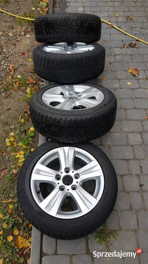 BMW 5x120 felgi z oponami zimowymi Samochodowe Kraśnik