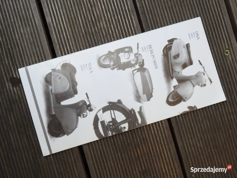 Wystawa Motocykli Białystok 1996 Prospekt