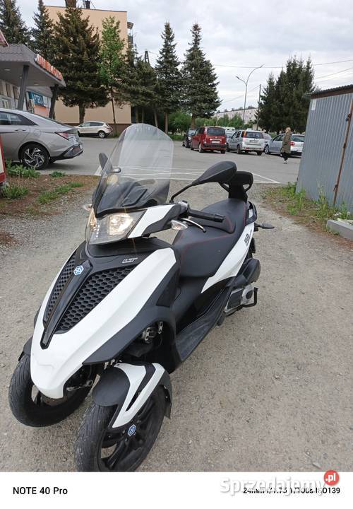 Piaggio MP3 zarejestrowany w Polsce