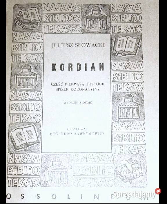 Kordian Juliusz Słowacki Chełm