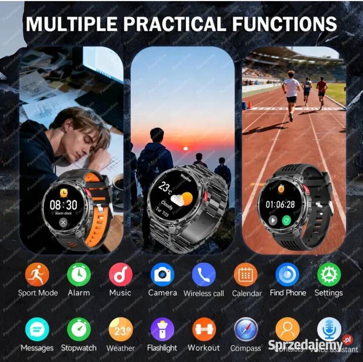 Smartwatch 17 cala Ultra HD Amoled małopolskie Chrzanów