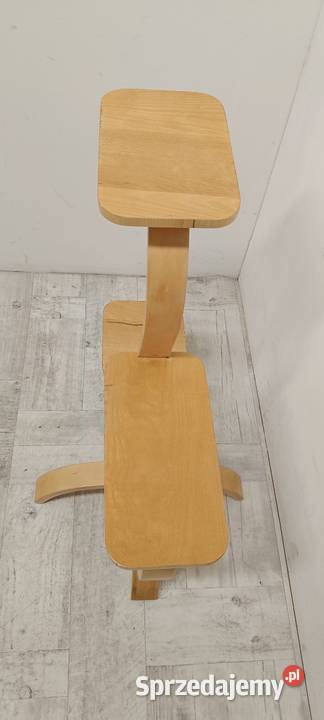 art deco kwietnik na kwiaty jasny buk Radomsko