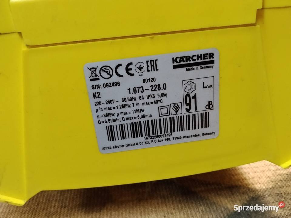 Karcher K2 obudowa Jawor