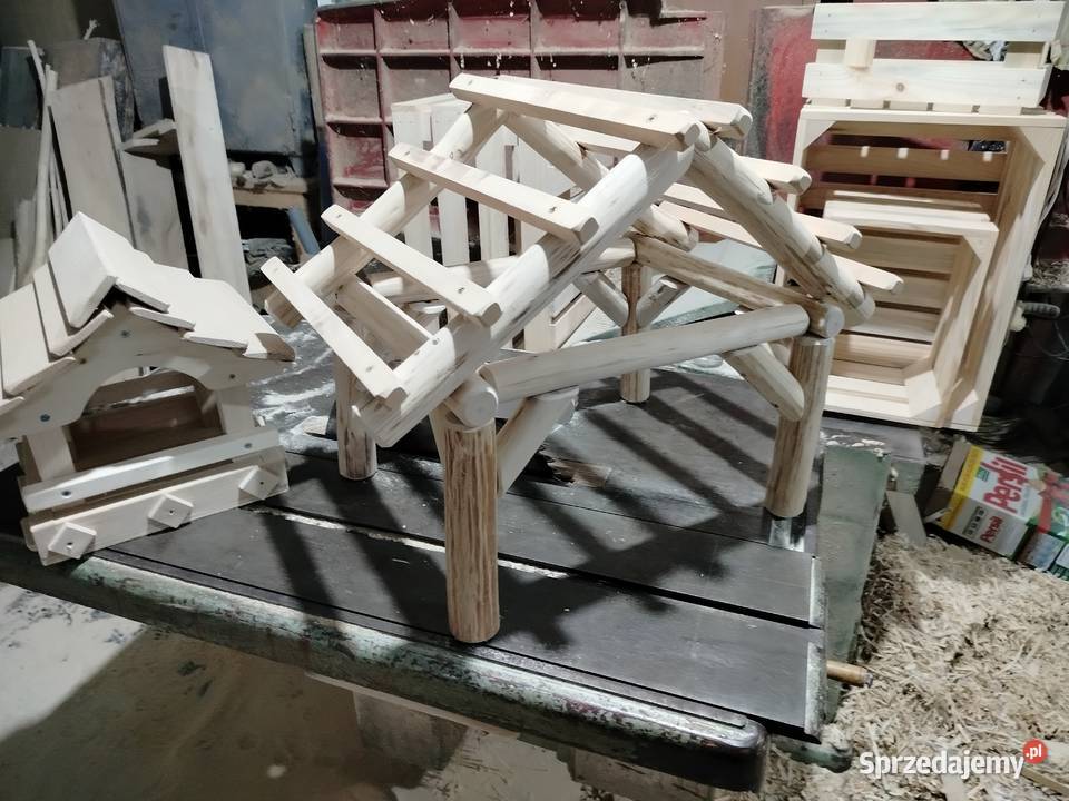 skrzynki i inne wyroby z drewna Dziadowa Kłoda