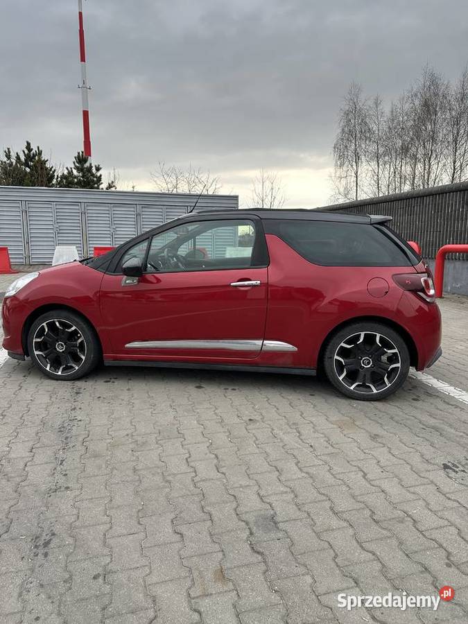 Citroen DS3 Kabriolet Czerwony benzyna sprzedam