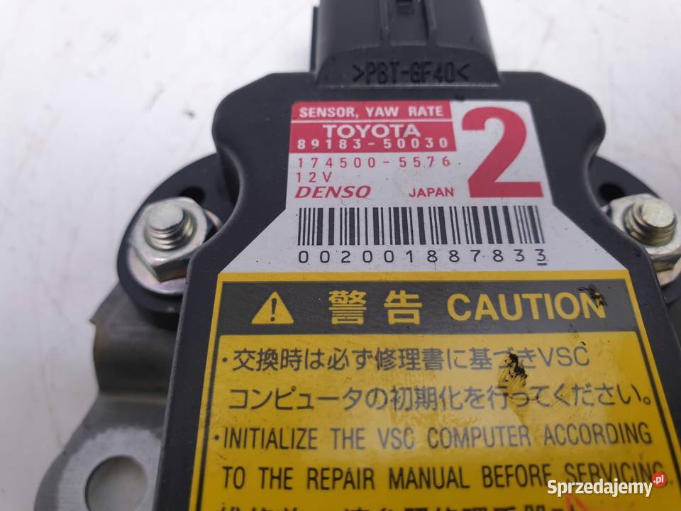 Toyota Land Cruiser J150 150 MODUŁ Czujnik osobowe Rudka