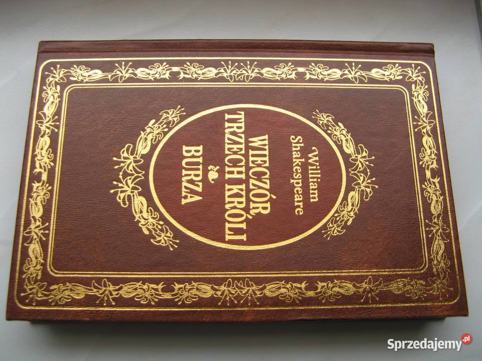 Wieczór trzech króli Burza William Shakespeare Rok wydania 2002 Poznań
