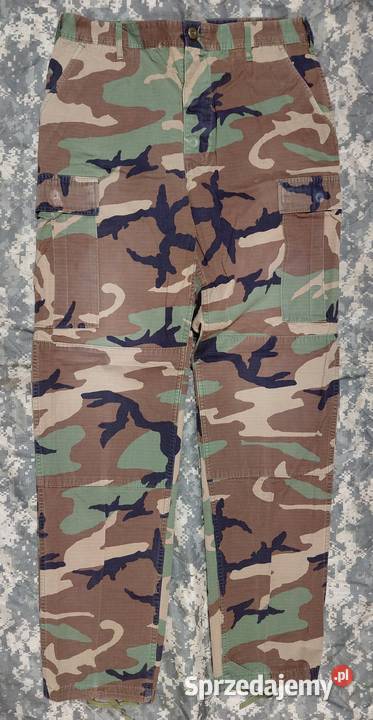 Spodnie BDU woodland medium x long ripstop 2 Wrocław