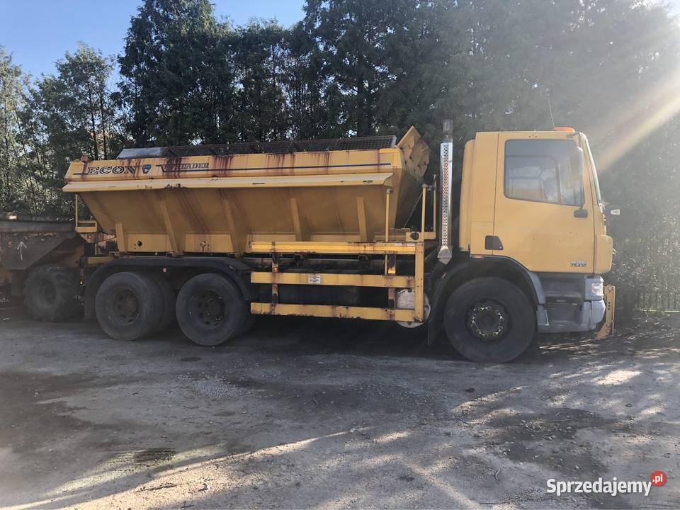 Piaskarka solarka econ 9m3 2007 taśma stan diesel Pługi (piaskarki) Ropczyce sprzedam