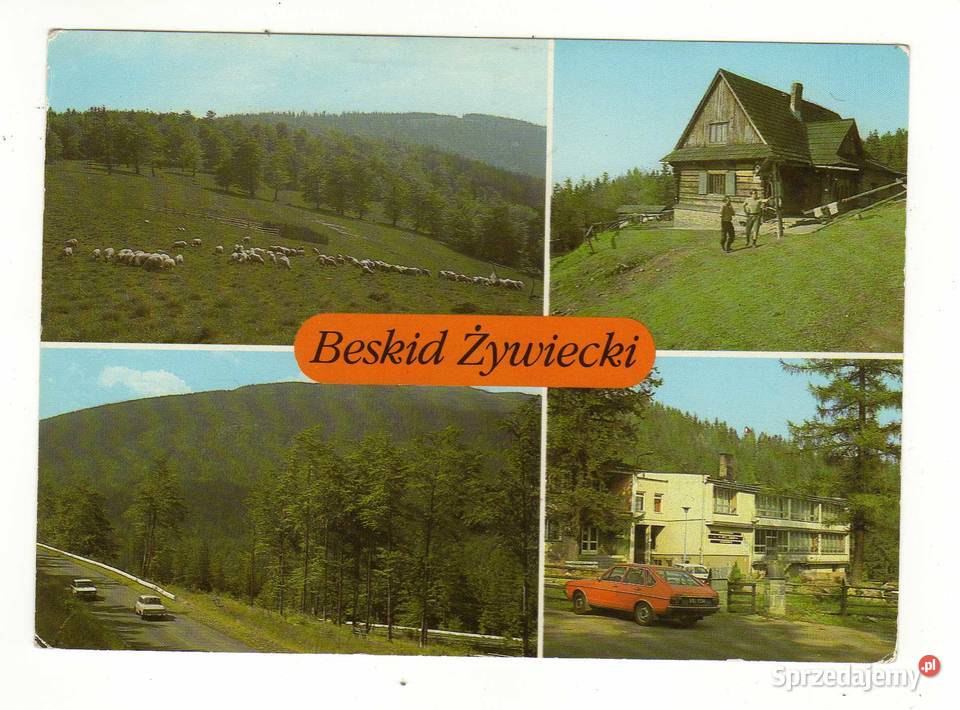 BESKID ŻYWIECKI POCZTÓWKA WIELOWIDOKOWA