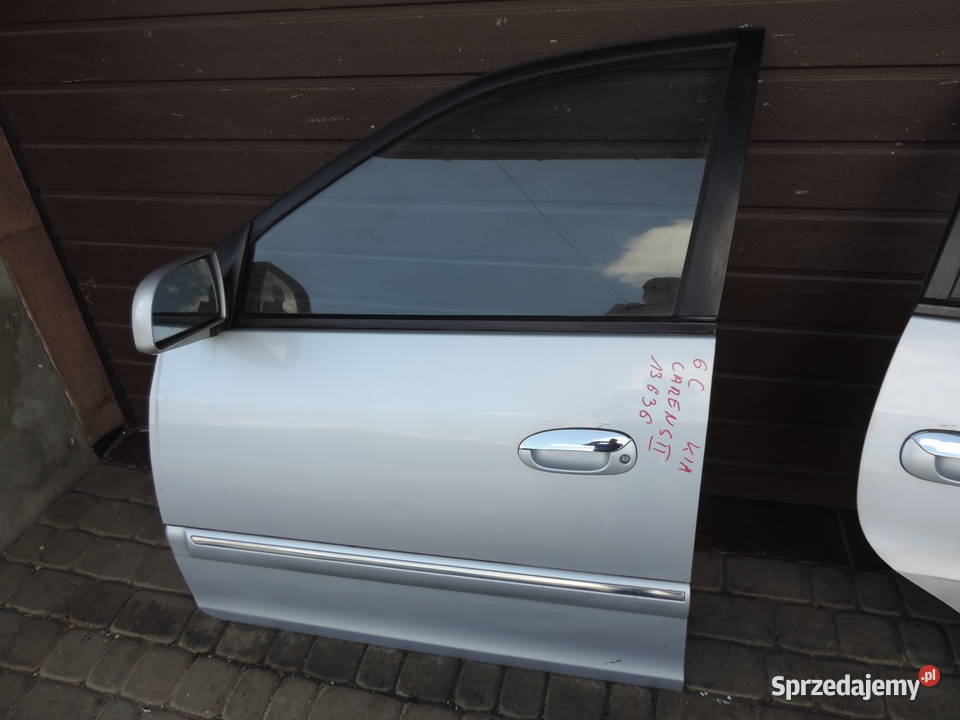DRZWI LEWY PRZÓD KIA CARENS II 0206 LAK 6C Rok produkcji 2006 Nowy Sącz