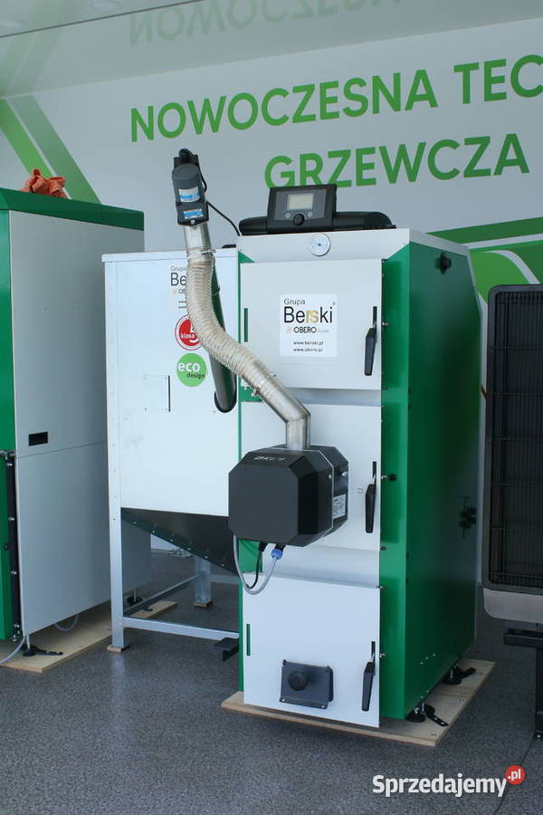 Kocioł CO DrewKo Hybrid 24kW Dwupaliwowy Pellet łódzkie Próba sprzedam