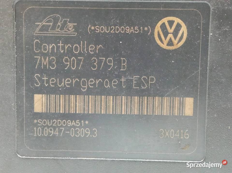 POMPA ABS 7M3614111 7M3907379B Seat Alhambra I Rok produkcji 2002