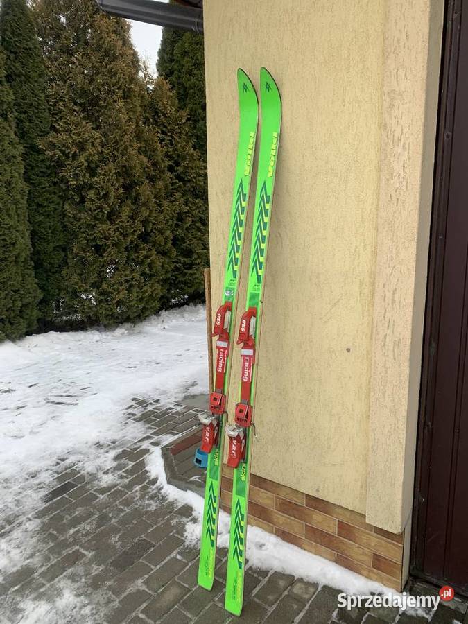 Narty Vlkl Volkl RS SUPER P9 vintage niemieckie Jasło