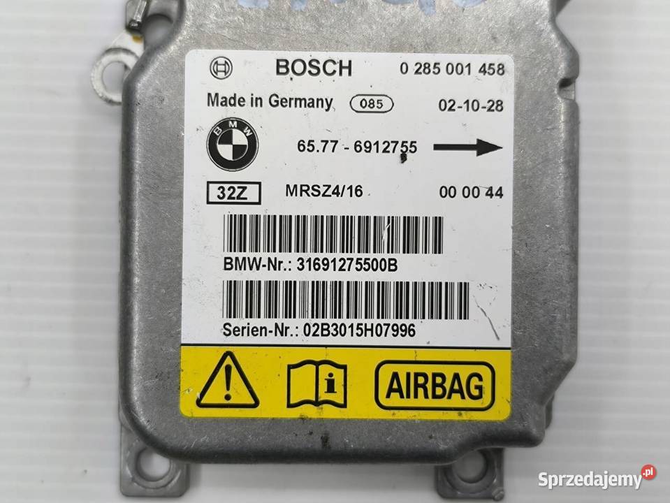 STEROWNIK MODUŁ PODUSZEK AIR BAG BMW E46 LIFT 18 sprzedam