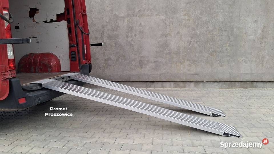 2 Najazdy Aluminiowe Panelowe 32 Frezowane Proszowice