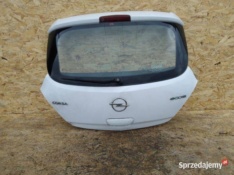 TYLNA KLAPA TYŁ POKRYWA BABAŻNIKA TYŁ SZYBA OPEL Rudziniec sprzedam
