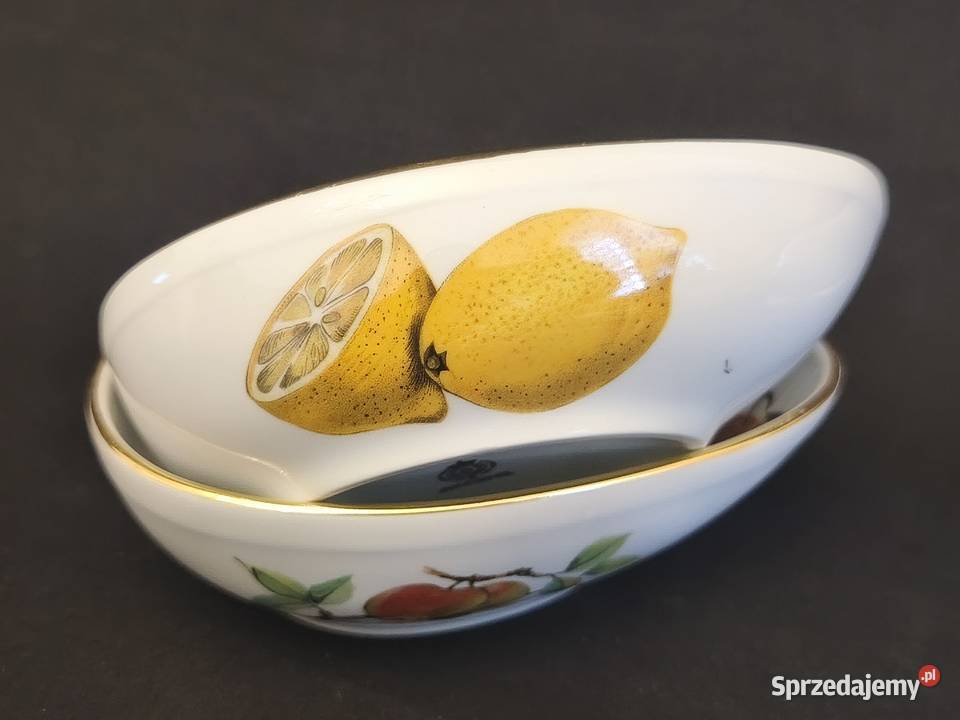 Miska angielska Royal Worcester Evesham Gold lubelskie