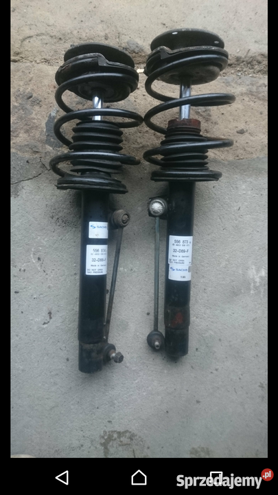 Sachs 556873 556874sprężyny mpakiet BMW E46 Lubień