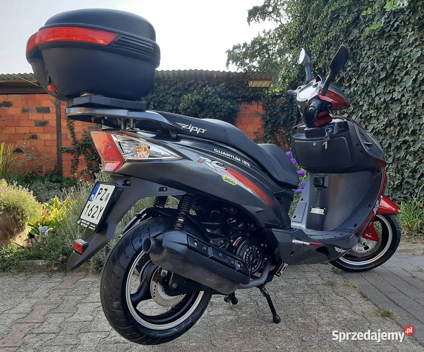 Mega zadbany maxi skuter Zipp Quantum RC 125ccm Tuczno