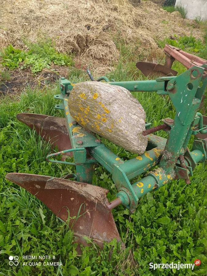 Agregat 210 m Pług 2i3 skibowy rozsiewcz i brona Brodnica