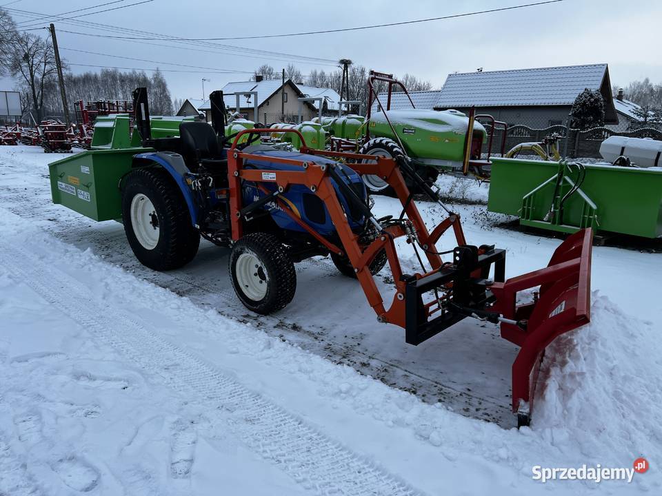 Pług do odśnieżania do traktora solidny nowy