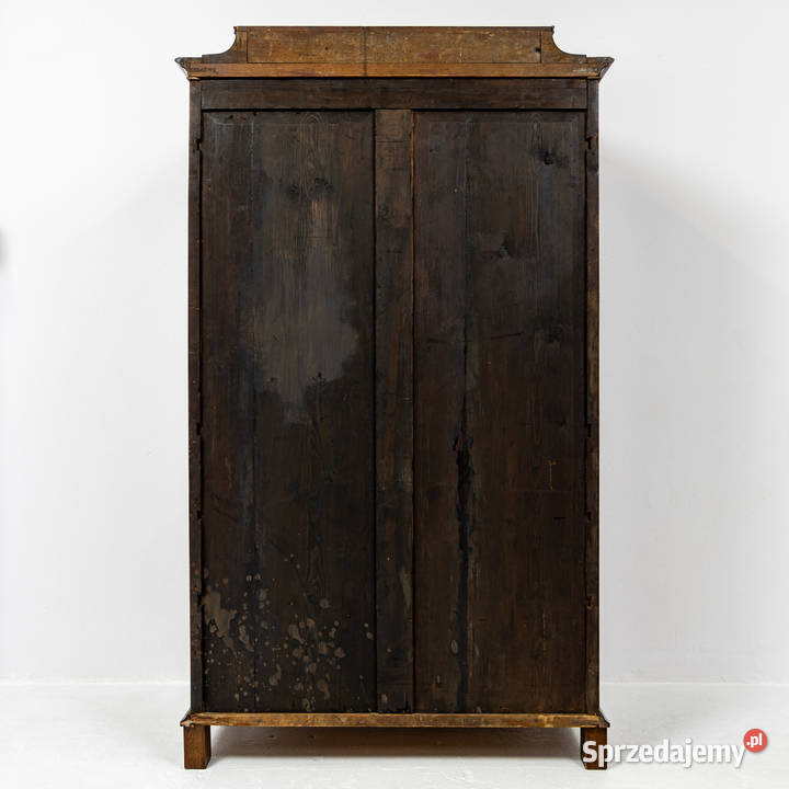 Wysoka komoda i barek szyfoniera stara antyk Meble wielkopolskie Swarzędz