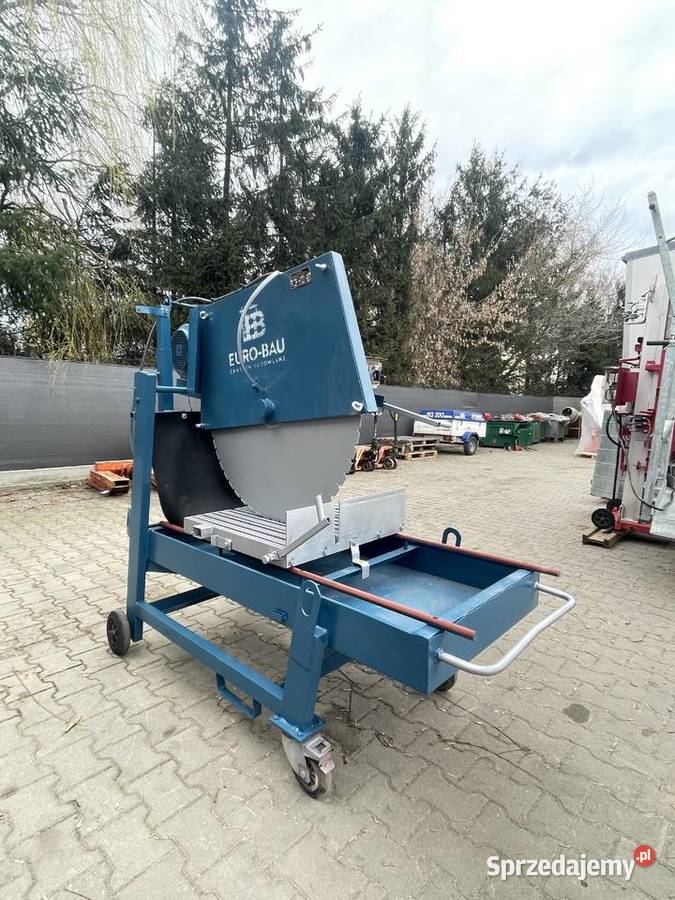 Piła przecinarka stolikowa do cegieł pustaków pełny VAT wielkopolskie Ślesin