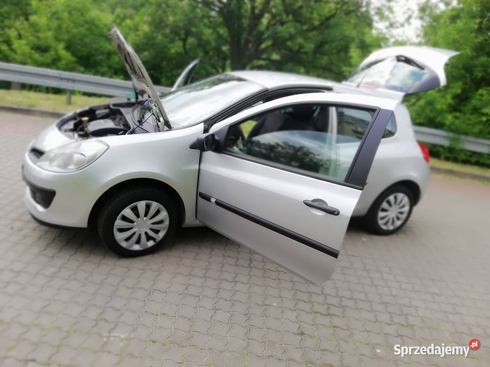 RENAULT CLIO 3 1275 klima dziala nieuszkodzony Bydgoszcz