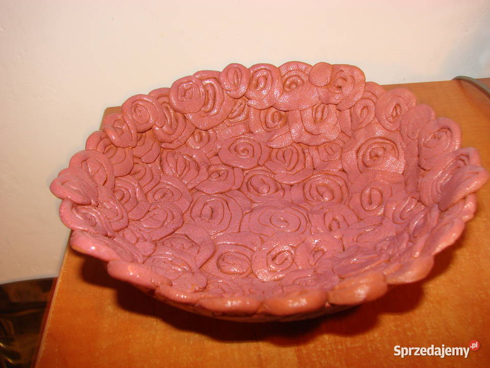 terakotowa miska rękodzieło