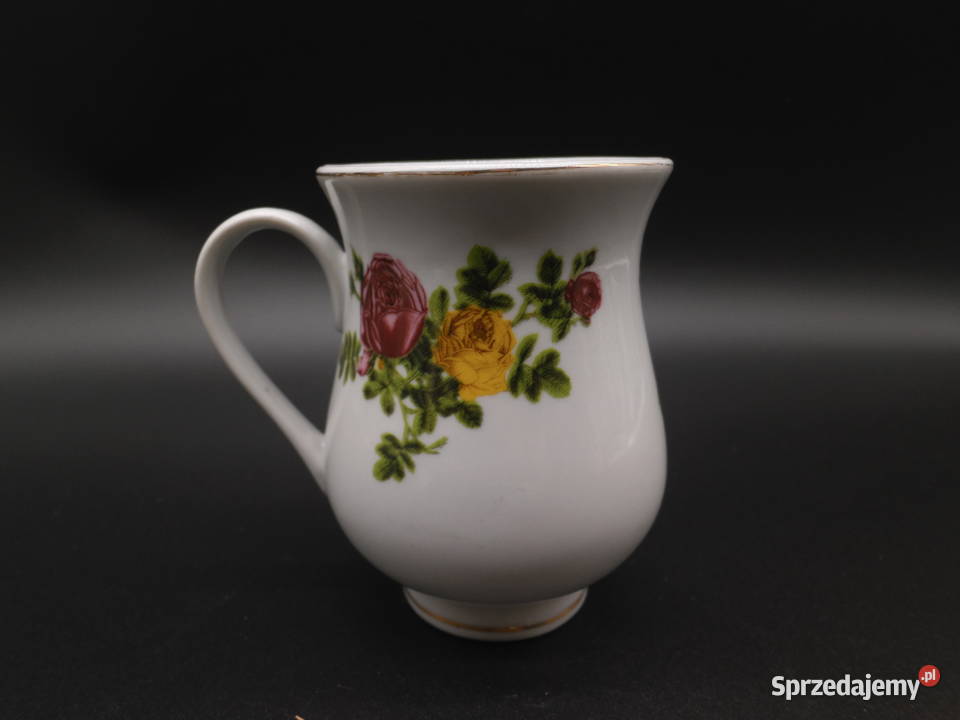 Kubek z motywem róż