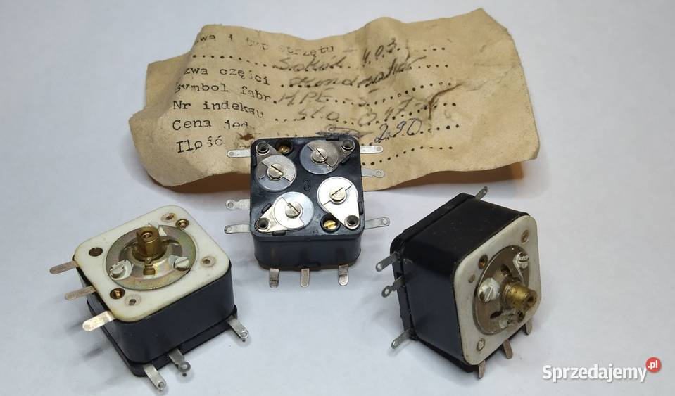 Kondensator zmienny do radia Sokół 403 Gdańsk