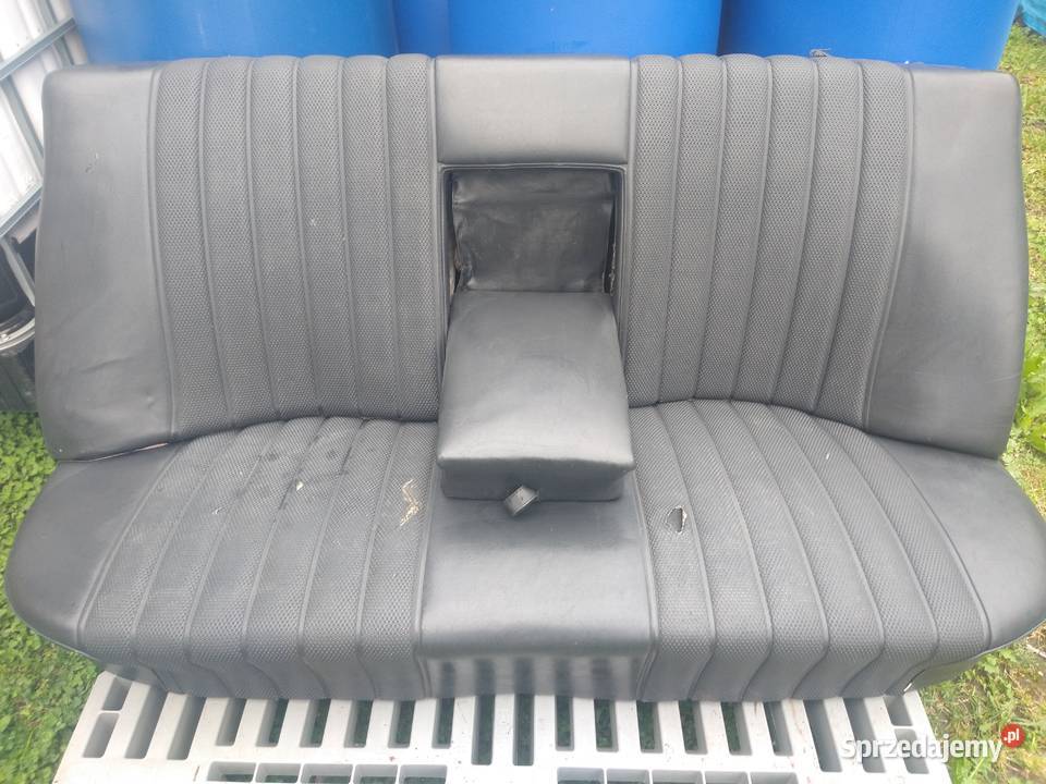 Kanapa Czarna Mercedes W108 108 924 01 16 sprzedam