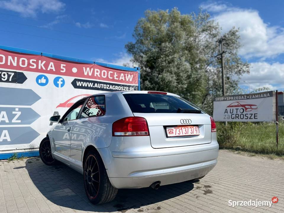 Audi A3 8P 16 Benzyna 2005 Alufelgi Zadbany A3 Wrocław
