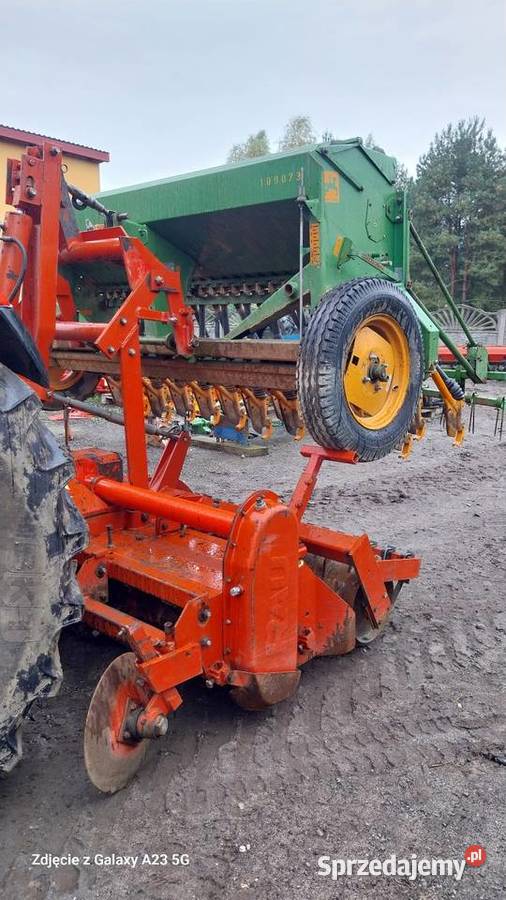 Zestaw uprawowy 25m RAU Rottotiller Amazone D8 Rabe Przymiłowice