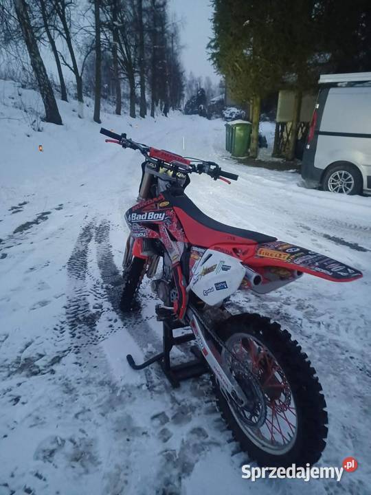 Honda crf 250r 2008r łańcuch Zator