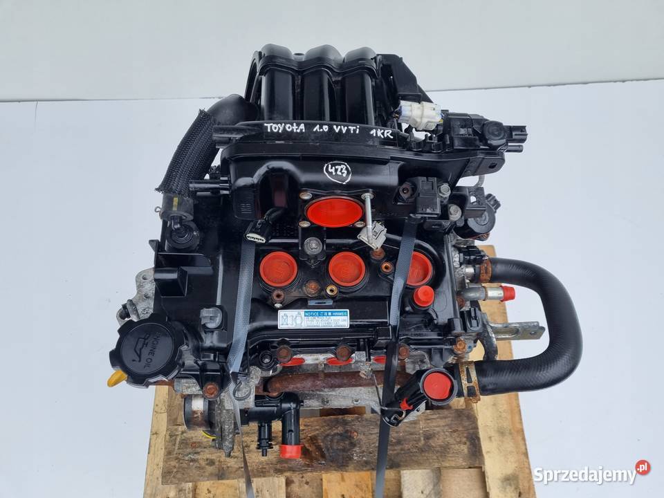 SILNIK Peugeot 107 10 12V alumin EGR 1KR 1KRB52 Janów