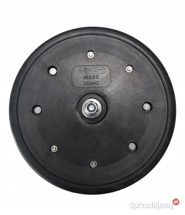 Koło dogniatające do siewnika 250 x 42 kompletne Do maszyn uprawowych Kamionna sprzedam