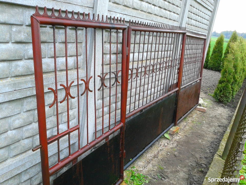Brama wjazdowa z furtką SOLIDNA Czarnocin