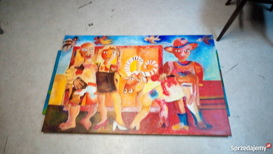 obrazy ręcznie malowane do pokoju dzieci ładne Błaszki