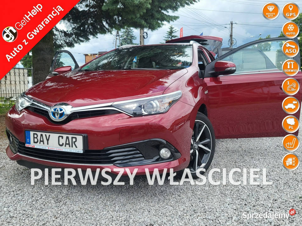 Toyota Auris 18 Hybrid 136 Bogata Wersja S ASO gniazdo AUX łódzkie Pabianice