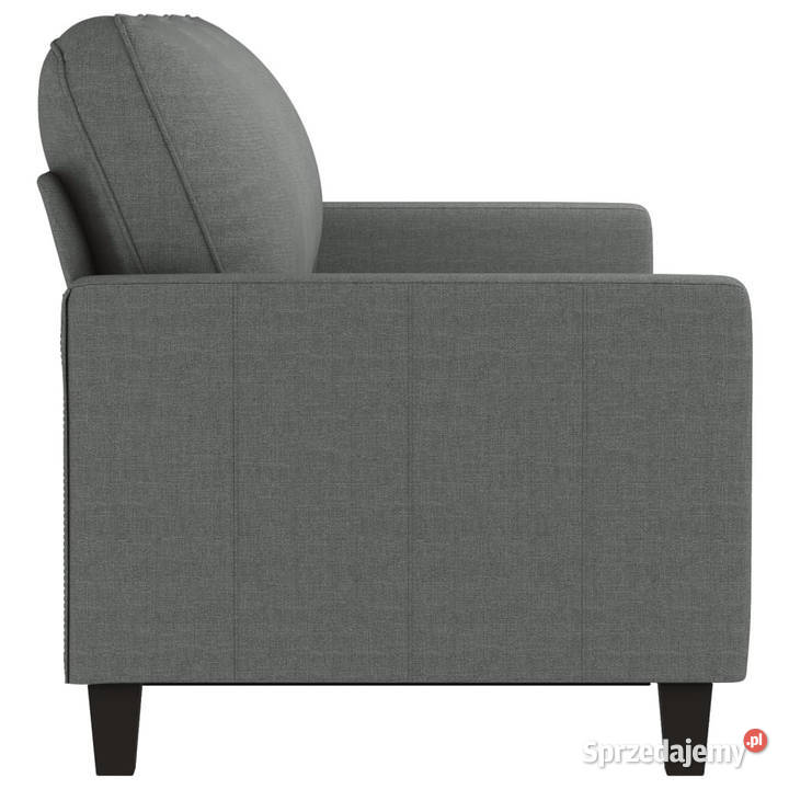 Sofa 3osobowa ciemnoszara 180 tapicerowana Warszawa