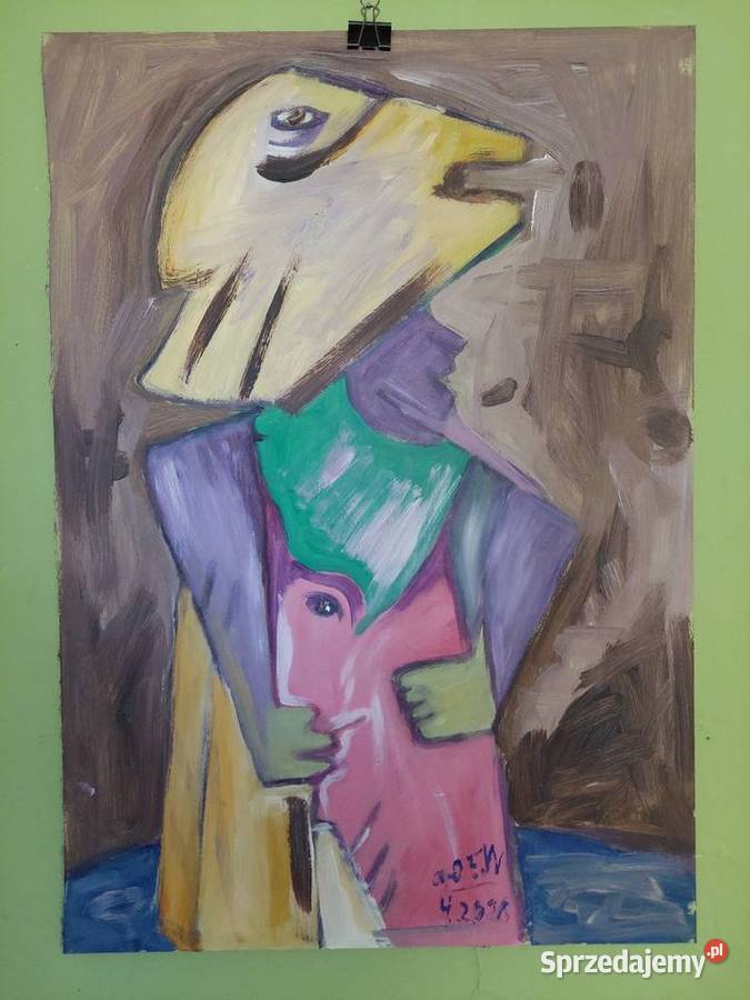 Oprzęd Akryl obraz Sztuka współczesna zachodniopomorskie Węgorzyno