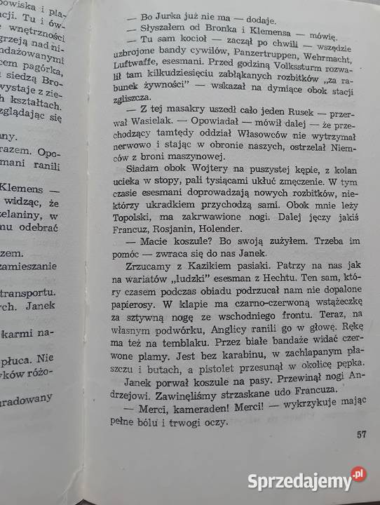 Wacław Nowicki Żywe echa Wyd Literackie 1978 r Koźminek
