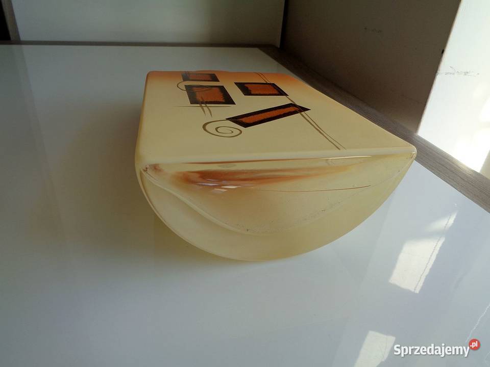 Wazon szklany firmy DECOGLASS odcienie pomarańczowego  kujawsko-pomorskie Toruń sprzedam