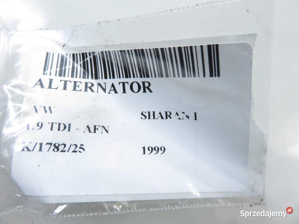ALTERNATOR VW SHARAN I 19 TDI 110 AFN 028903025S