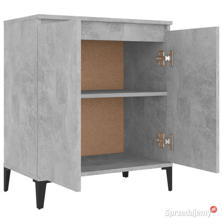 Szafka szarość betonu 60x35x70 materiał Warszawa