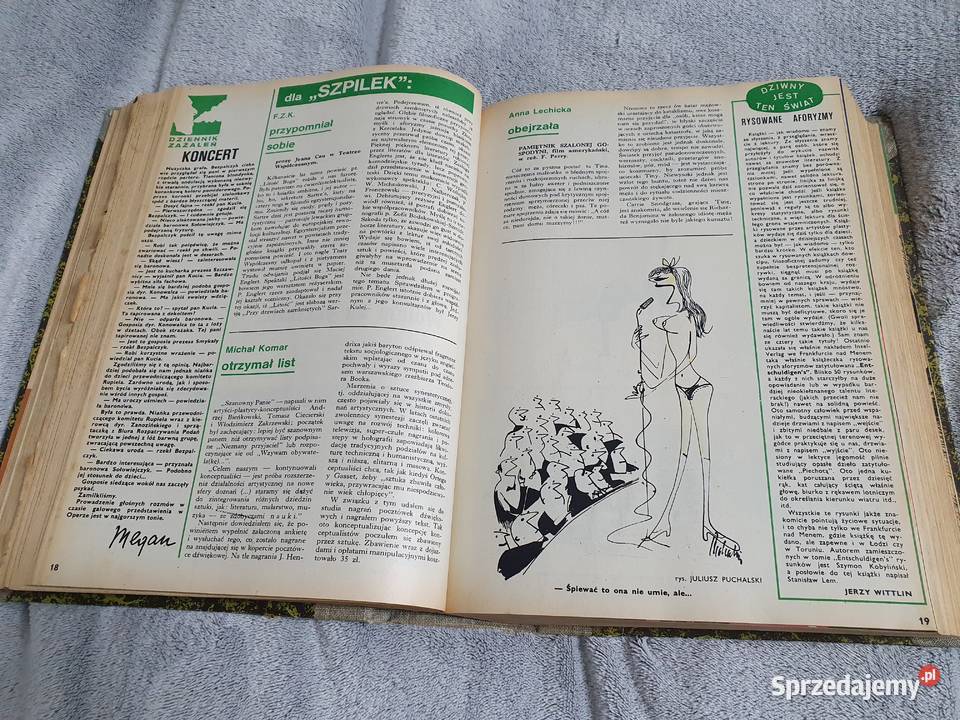 Magazyn SatyrycznoRozrywkowy Szpilki rocznik