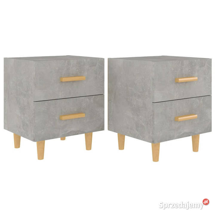 Szafki nocne 2 szarość betonu 40x35x475 WM811979 Warszawa